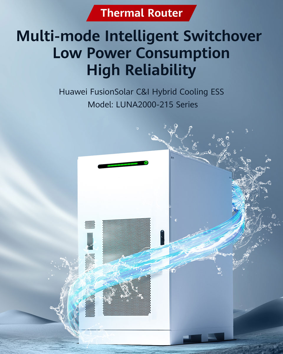 Huawei LUNA2000-215-2S10 Battery storage for trade & industry